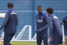 Psg entraînement