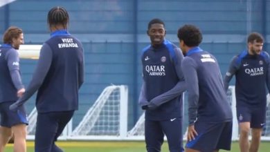 Psg entraînement