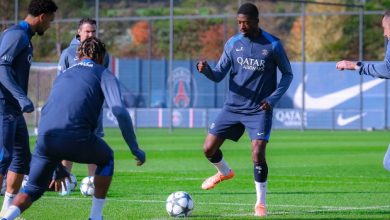 Psg entraînement