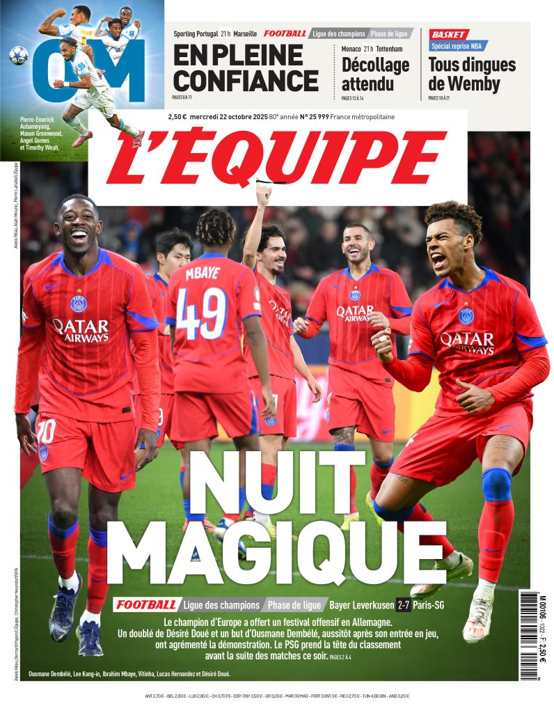 Une l'equipe
