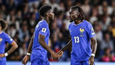 Aurélien Tchouaméni et Manu Koné