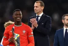 Nuno Mendes et Ceferin