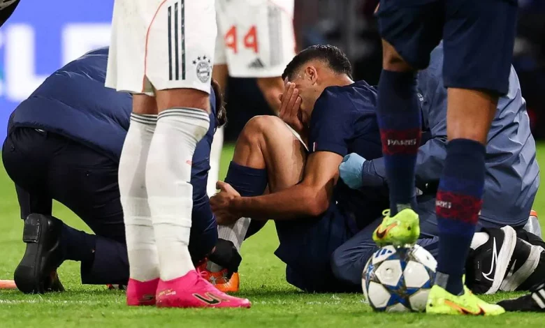 Achraf Hakimi (blessé)