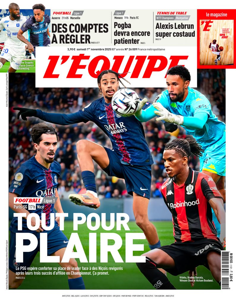 Une l'equipe 1 11 2025