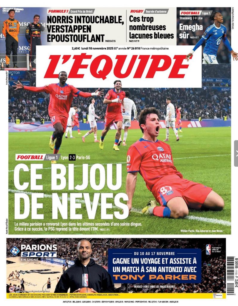 Une L'Equipe