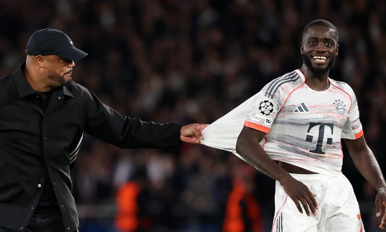 Vincent Kompany et Dayot Upamecano