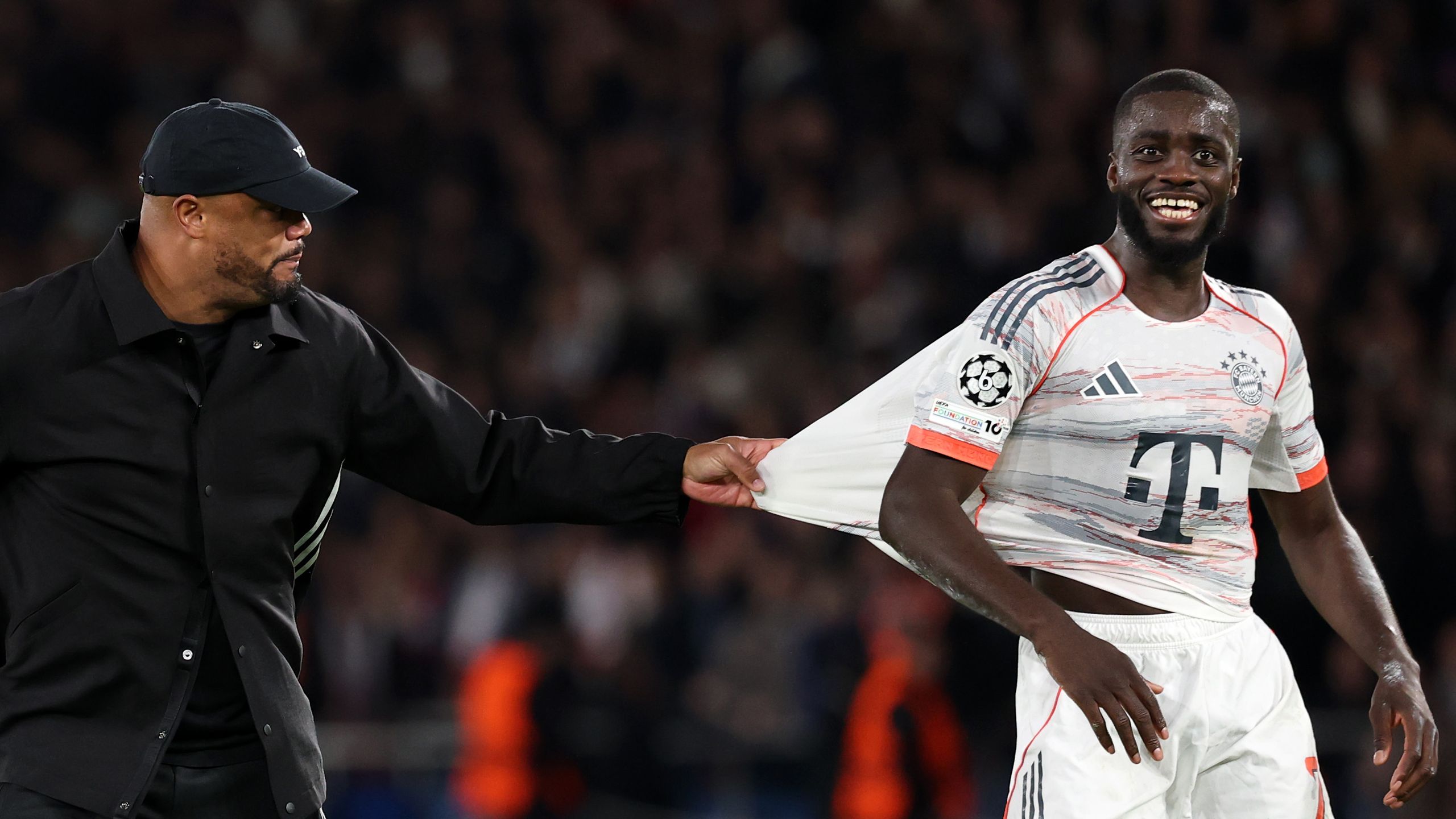 Vincent Kompany et Dayot Upamecano