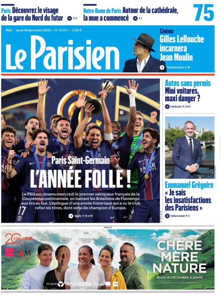 Une Le Parisien