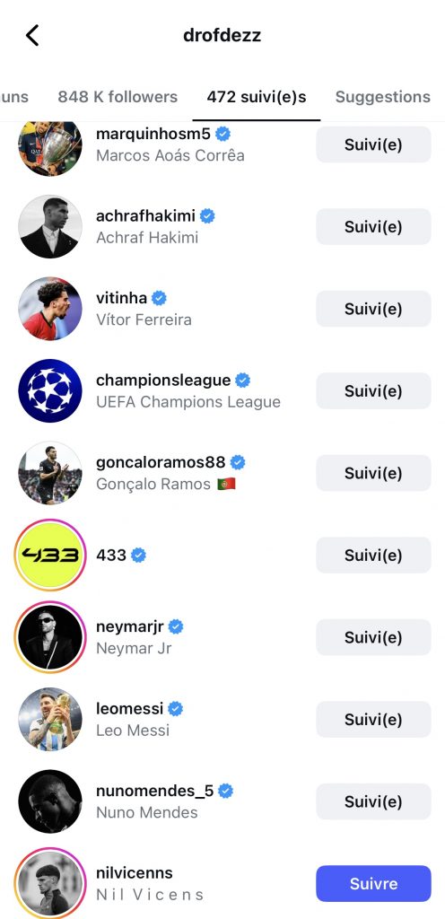 Instagram Dro Fernandez