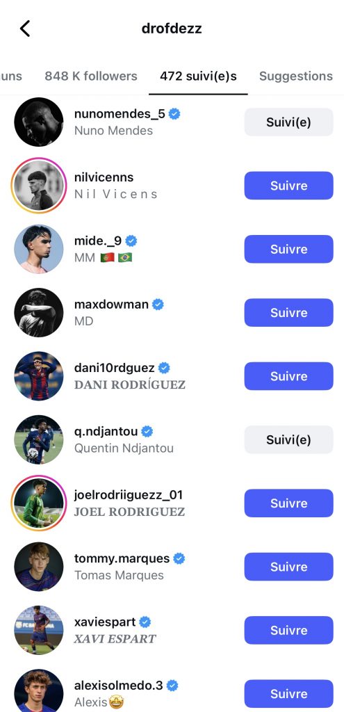 Instagram Dro Fernandez