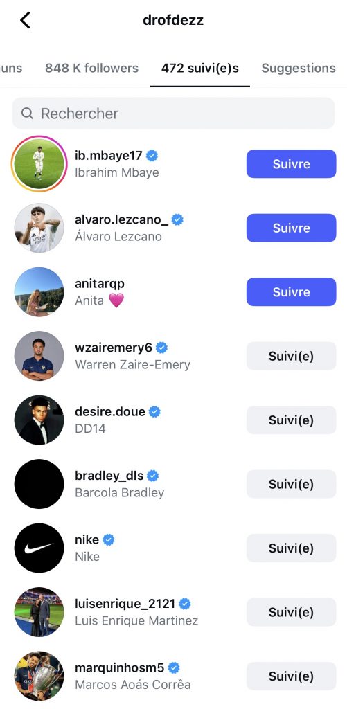 Instagram Dro Fernandez