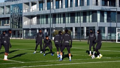 PSG entra&icirc;nement