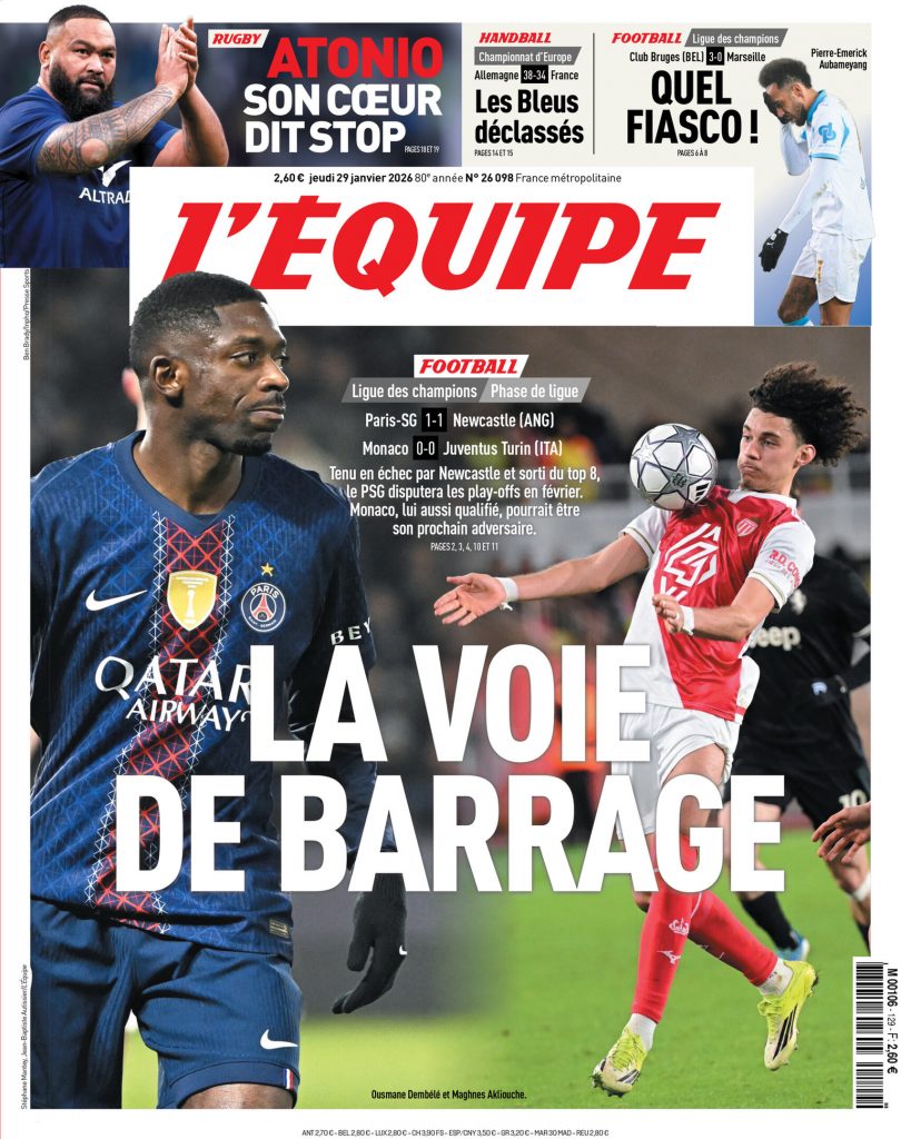 Une L'Equipe