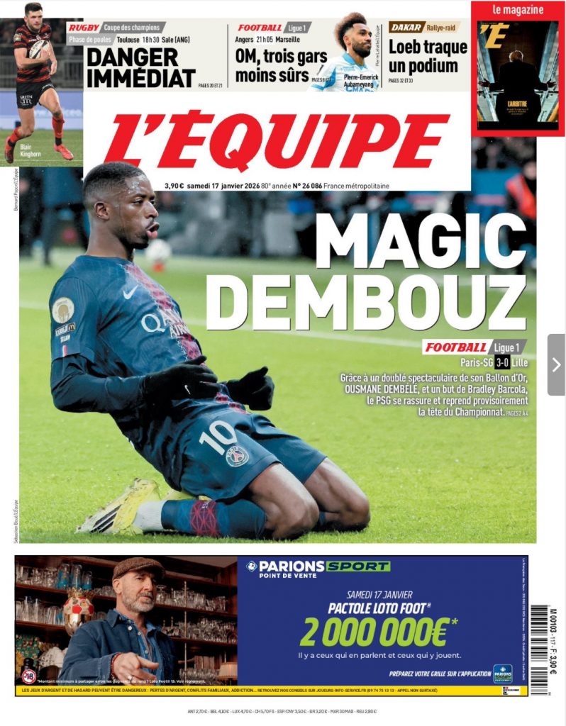Une L'Equipe