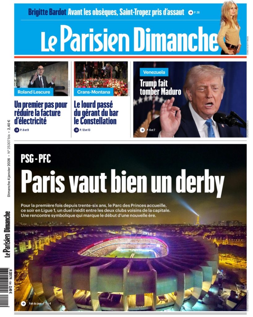 Une Le Parisien