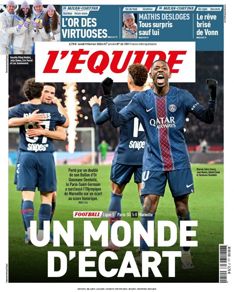 Une L'Equipe
