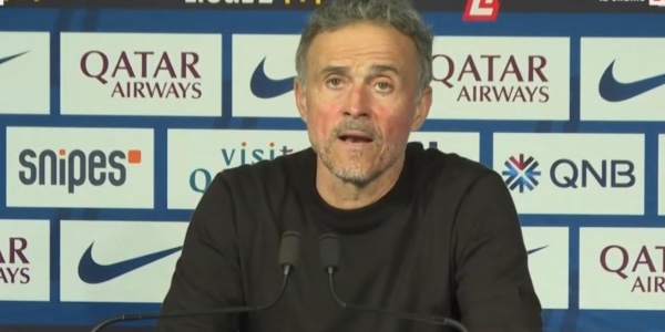 Luis Enrique conf&eacute;rence de presse