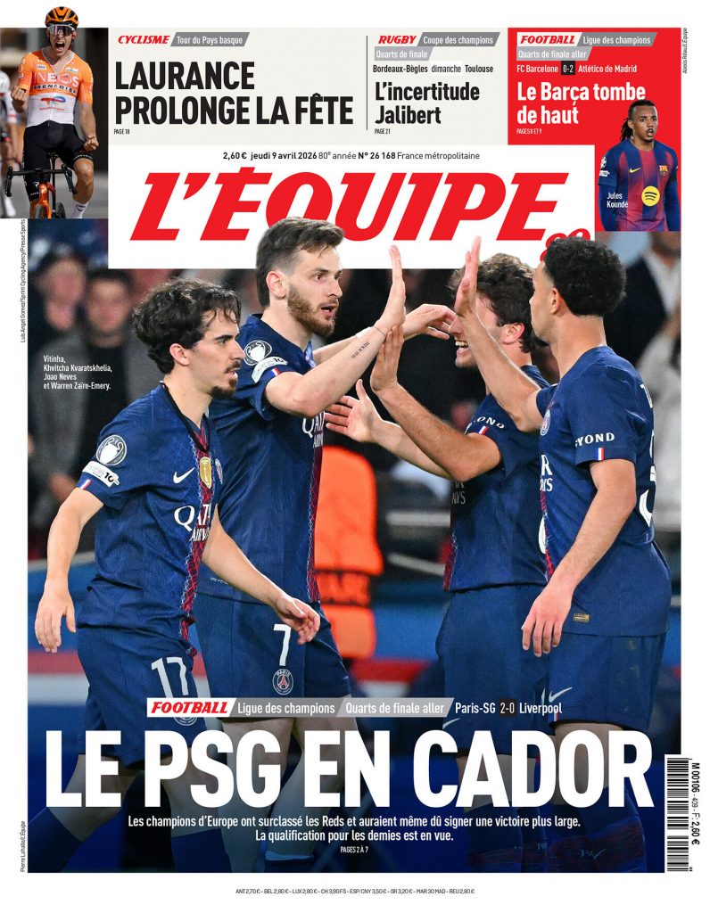 Une L'Equipe