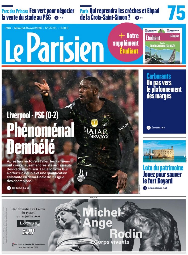 Une Le Parisien