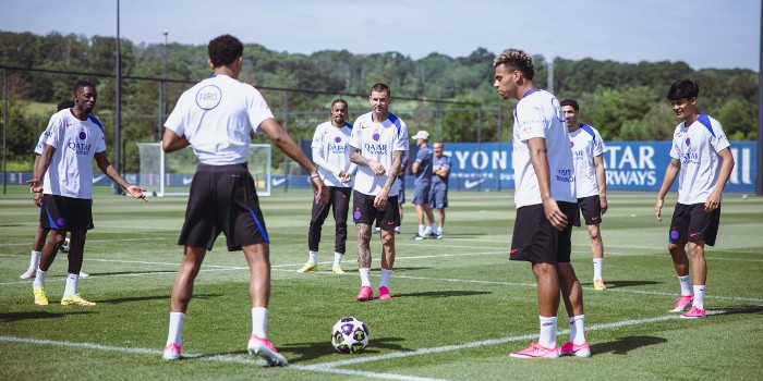 PSG entraînement