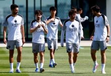 PSG entraînement