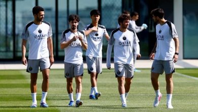 PSG entraînement