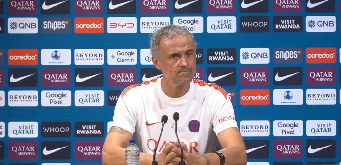 Luis Enrique conférence de presse