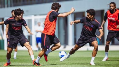 PSG entraînement