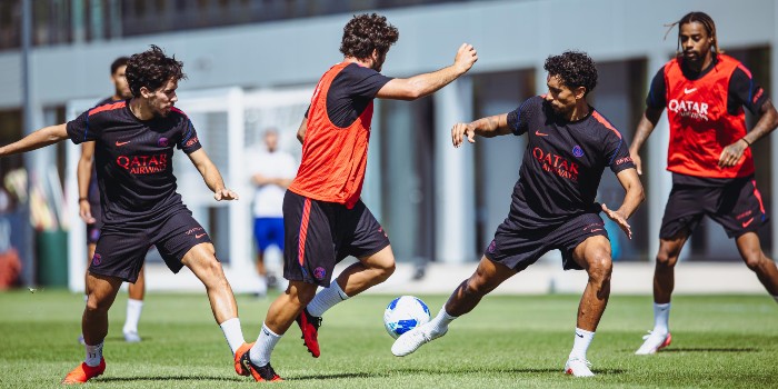 PSG entraînement
