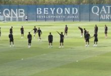 PSG entrainement