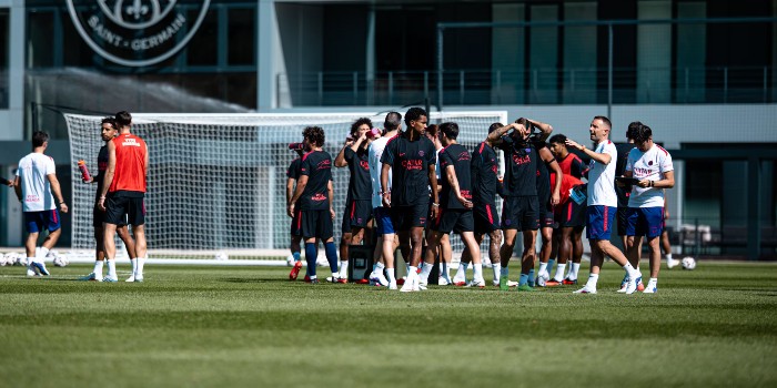 PSG entrainement