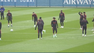 Entraînement PSG