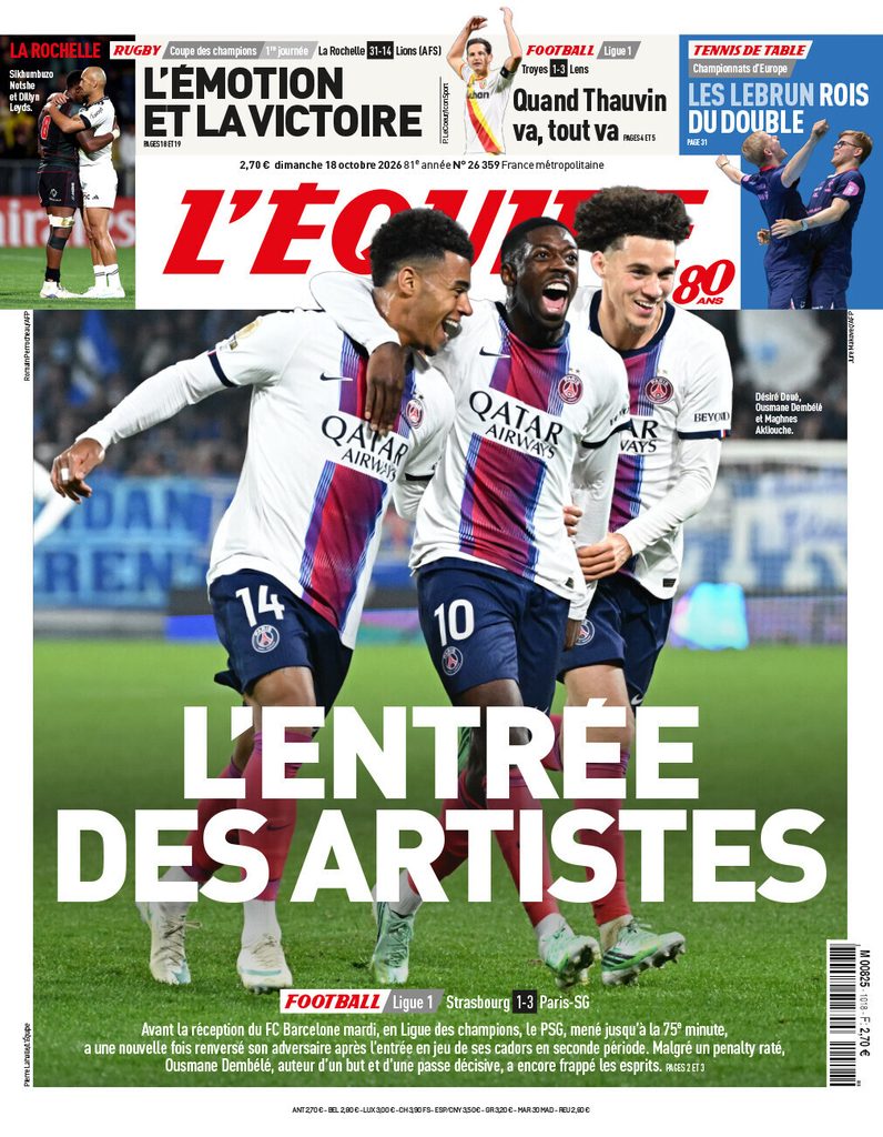 Une L'Equipe